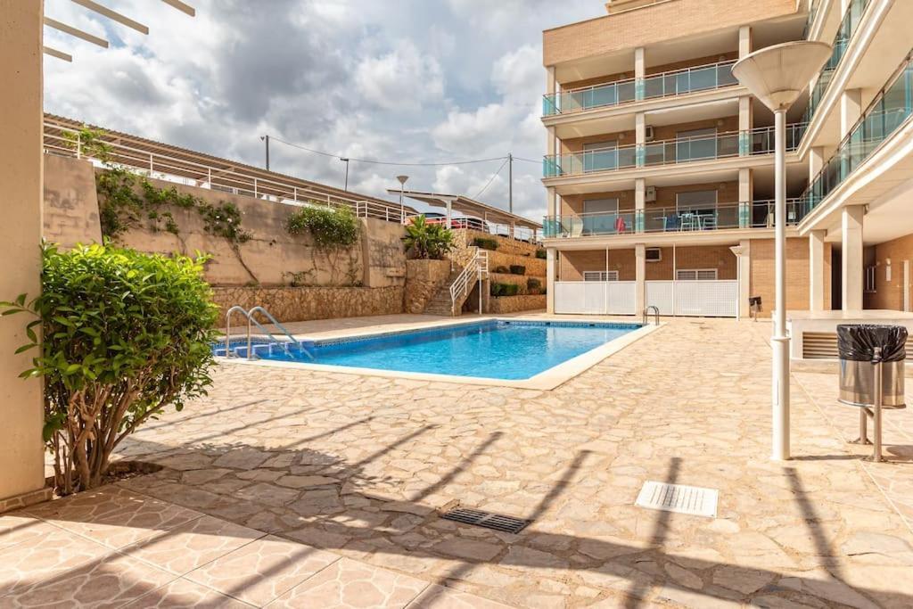 Atico Con Terraza Y Piscina Daire Peñíscola Dış mekan fotoğraf
