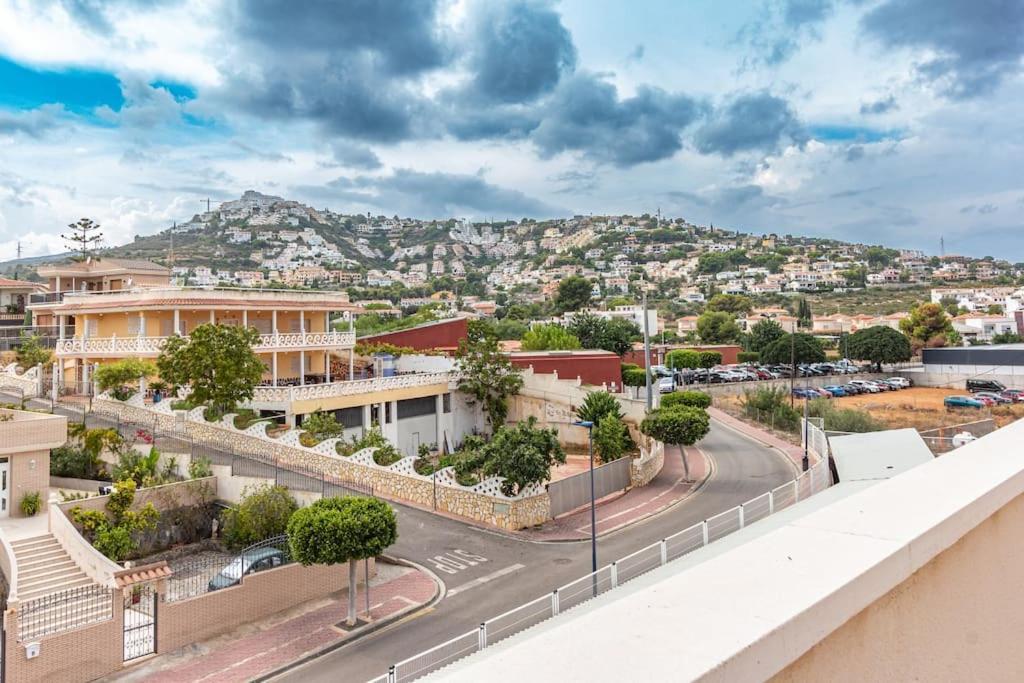 Atico Con Terraza Y Piscina Daire Peñíscola Dış mekan fotoğraf